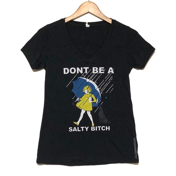 Next Level Apparel Tops - Salty Graphic Tee